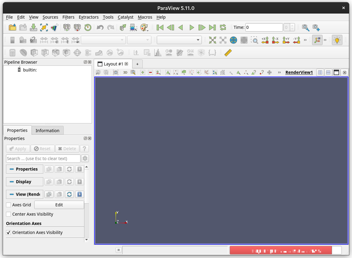 ParaView GUI